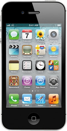 Смартфон APPLE iPhone 4S 16GB Black - Оренбург