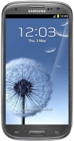 Смартфон Samsung Galaxy S3 GT-I9300 16Gb Titanium grey - Оренбург